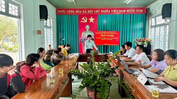 XÃ ĐĂK MAR - TỔ CHỨC HỘI ĐỒNG XÁC ĐỊNH HỘI ĐỒNG XÁC ĐỊNH MỨC ĐỘ KHUYẾT TẬT CHO CÁC ĐỐI TƯỢNG TRÊN ĐỊA BÀN