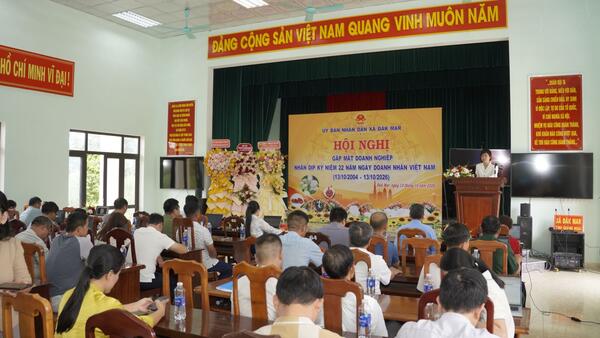 Xã Đăk Mar - Gặp mặt doanh nghiệp Nhân dịp kỷ niệm 22 năm Ngày Doanh nhân Việt Nam (13/10/2004 – 13/10/2026)